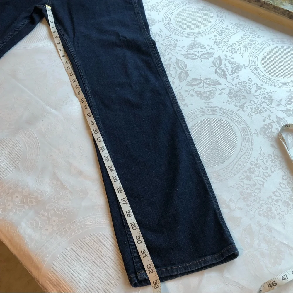 BOSS Hugo Blue Jeans Boss Men’s Size 36 Denim Pants Classic-Fit Straight-Leg